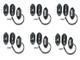 Polaris Ranger 187 Style Rock Lights With Control Harness by 5150 Whips